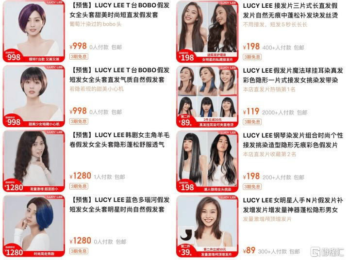 假发“头顶”上的生意，又带火了这家公司！