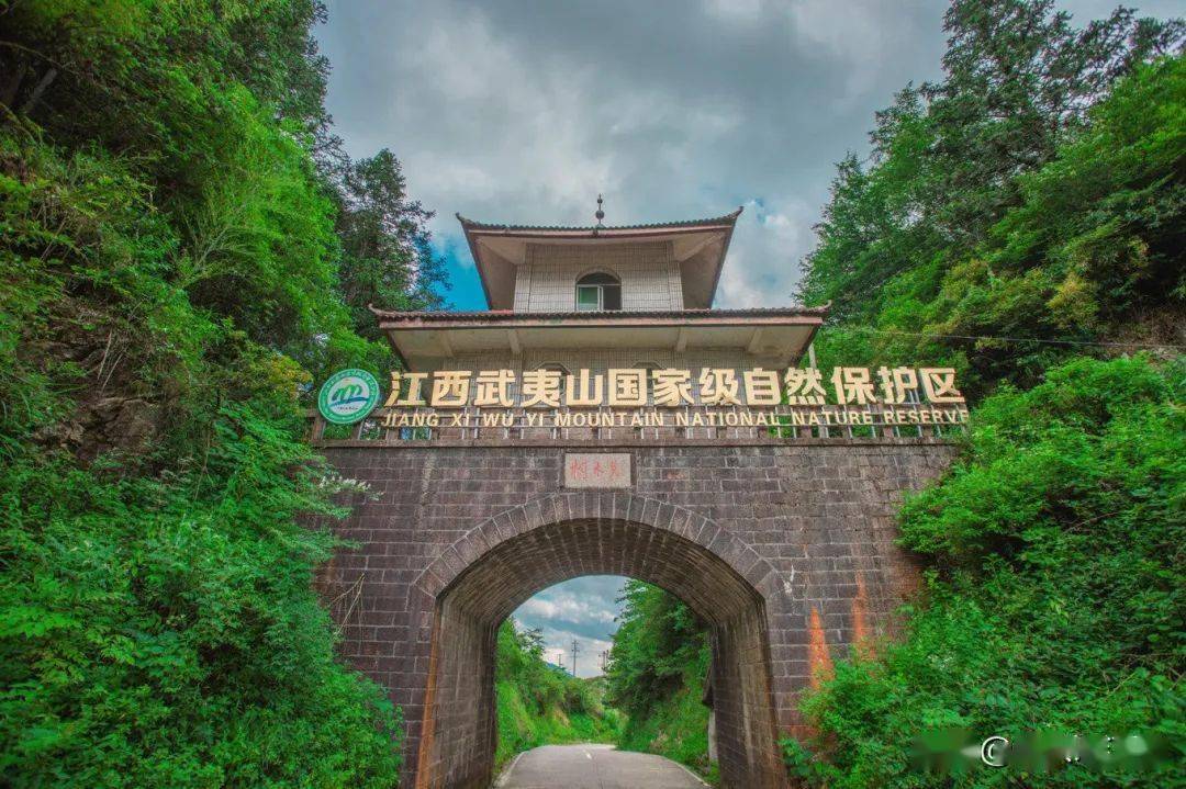 原来,5个国家公园中的武夷山国家公园有一部分在江西省上饶市铅山县