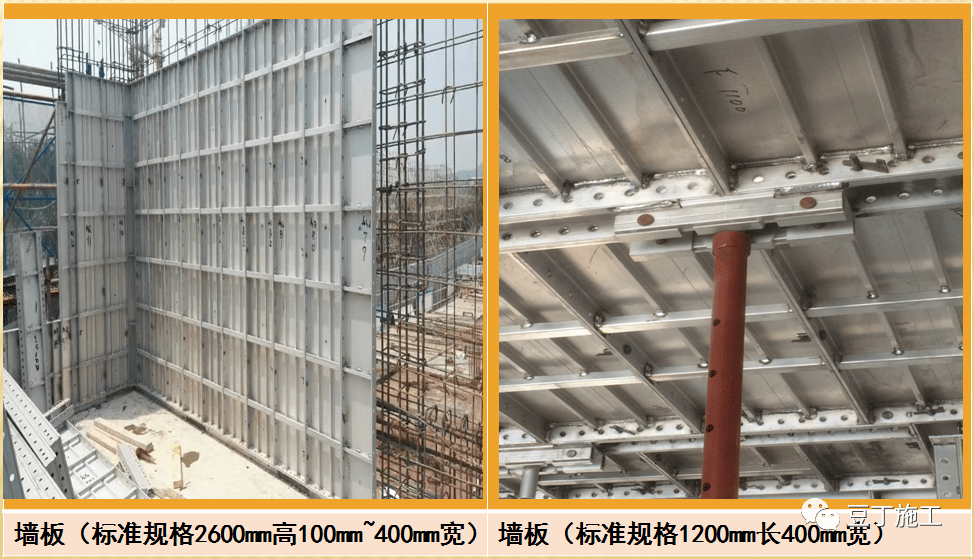 1,墙板,顶板,异形件,k板等大件铝模材料介绍整理 | 豆丁施工