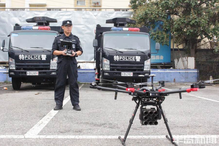 20架无人机搭配多种黑科技,揭秘青岛公安"空中特警"如何炼成