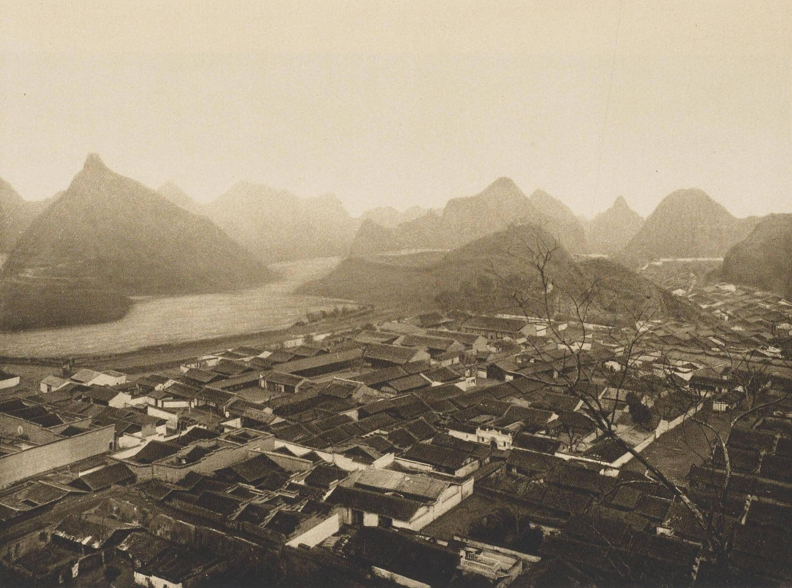 柏石曼清末中国行231908年的桂林老照片