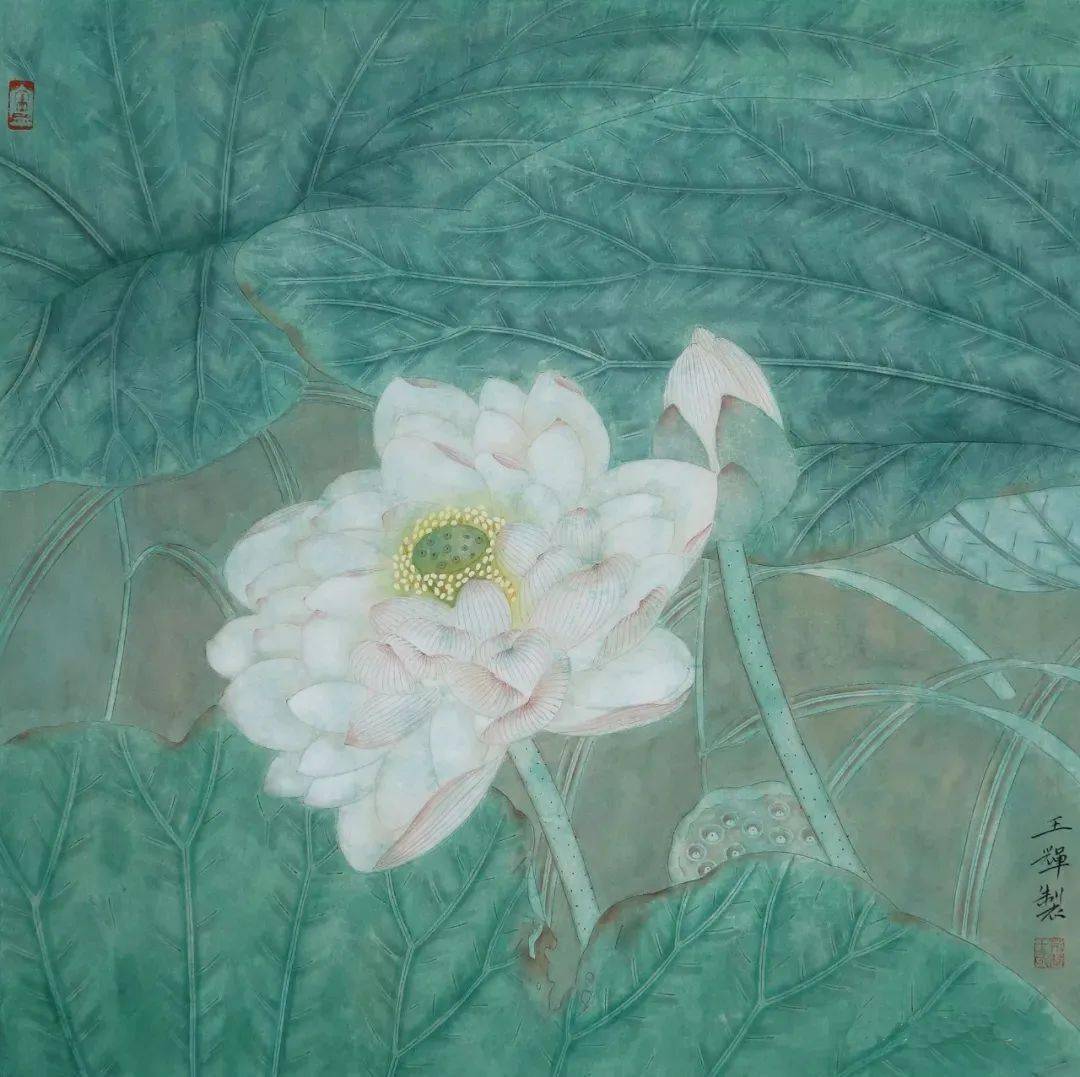 搜妙创真王辉的工笔画