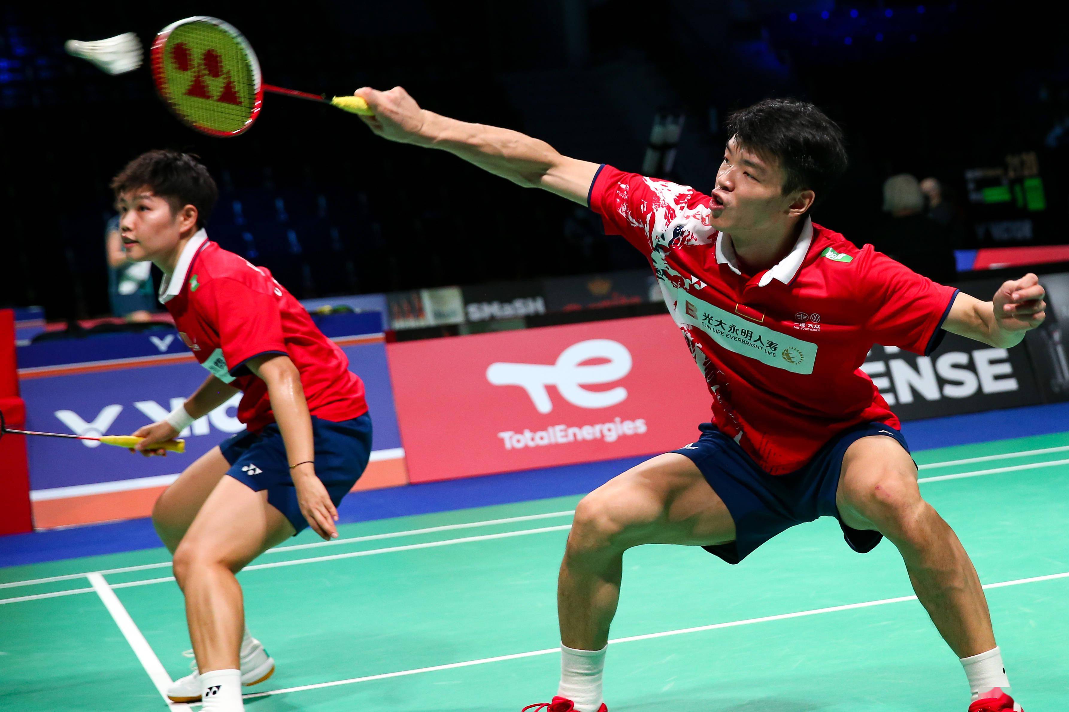羽毛球——丹麦公开赛:王懿律/黄东萍晋级八强_比赛