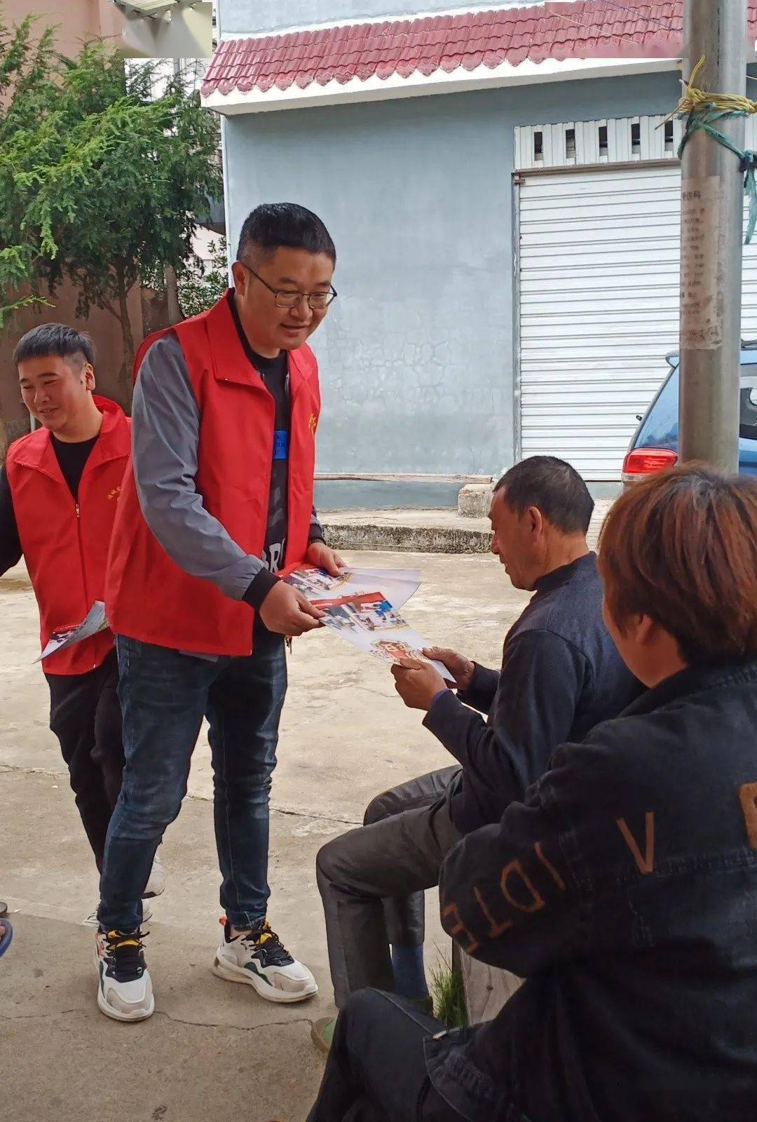 新时代文明实践浦城县实验小学深入石陂镇后塘村文明实践站开展共建