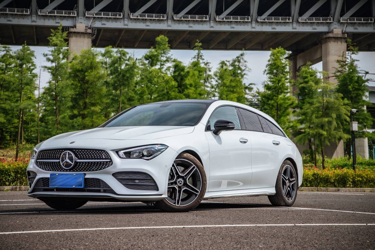 一眼入魂梅赛德斯奔驰cla2604matic五门猎跑车