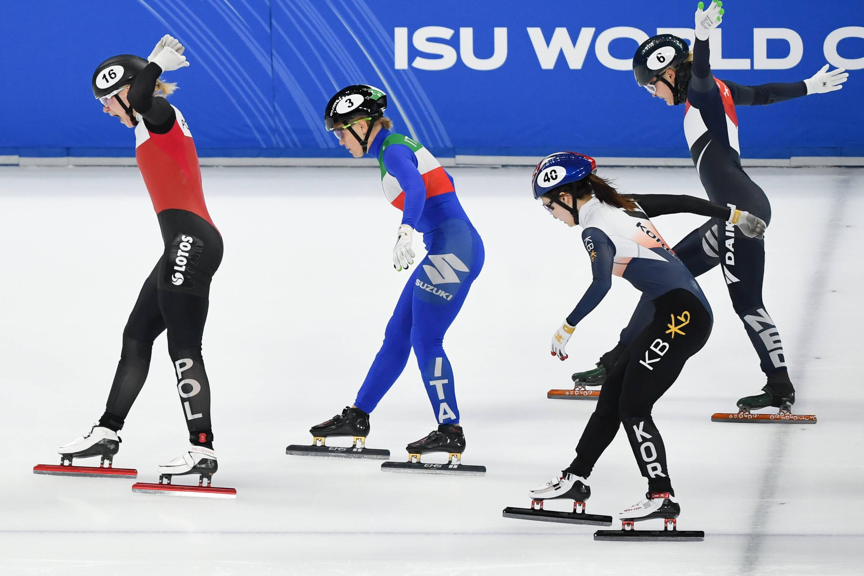 短道速滑—世界杯北京站女子500米:波兰选手夺冠