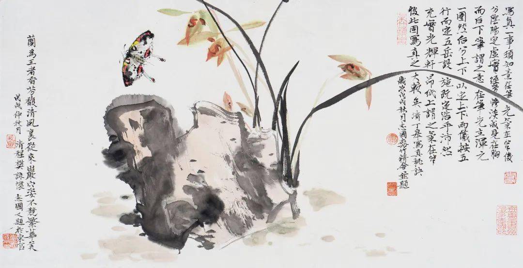 草木敷荣——当代花鸟画名家邀请展在关山月美术馆开幕