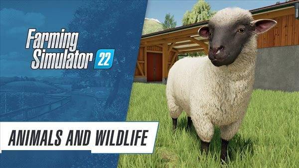 《模拟农场22》发布最新预告片“动物和旷野”