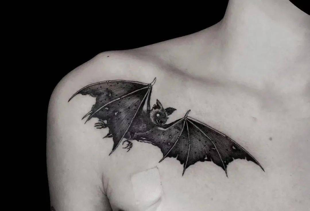 蝙蝠纹身图案大全图片