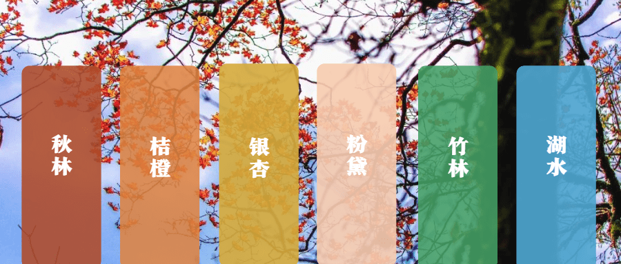 在这五彩斑斓的季节，请到眉山来，我们一起聆听秋日私语！