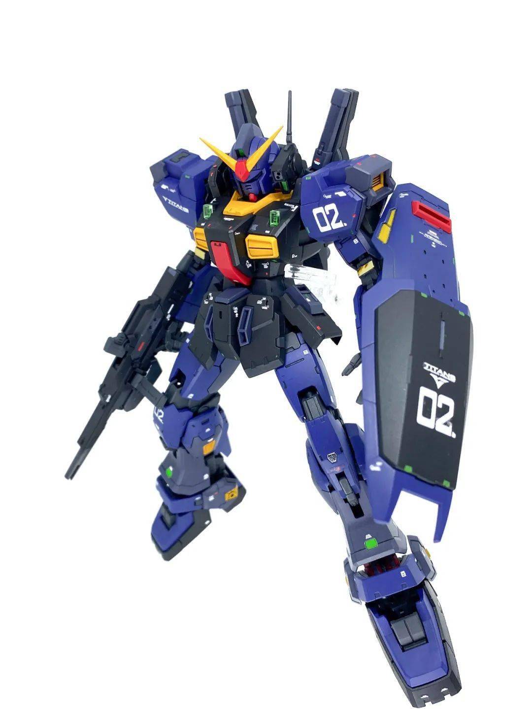 rg 高达mk2提坦斯配色无改涂装直做