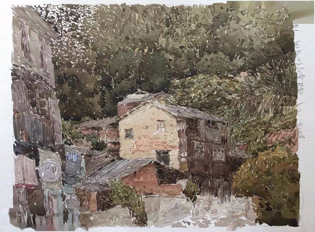 许海刚2018风景写生作品