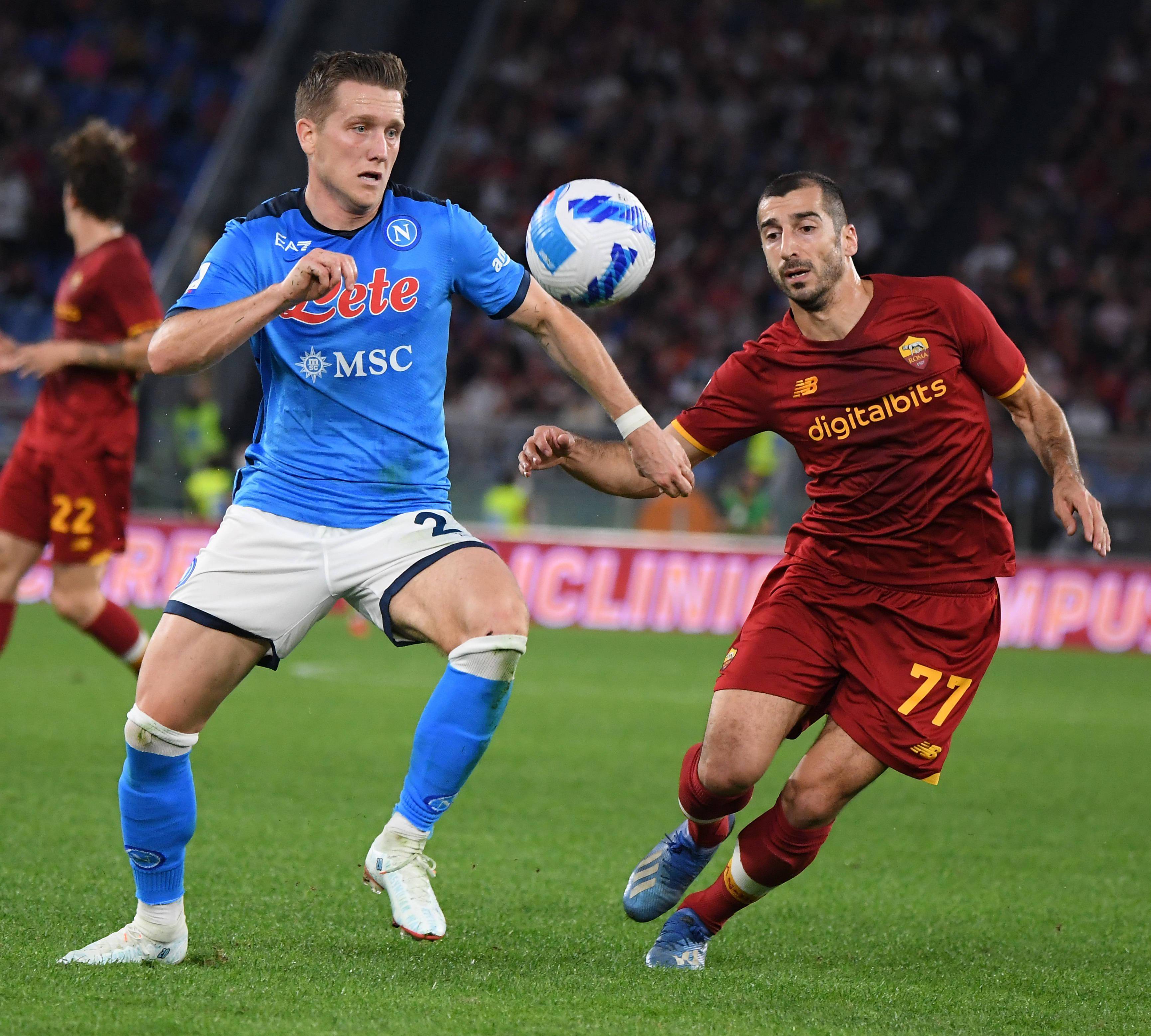 足球意甲罗马平那不勒斯