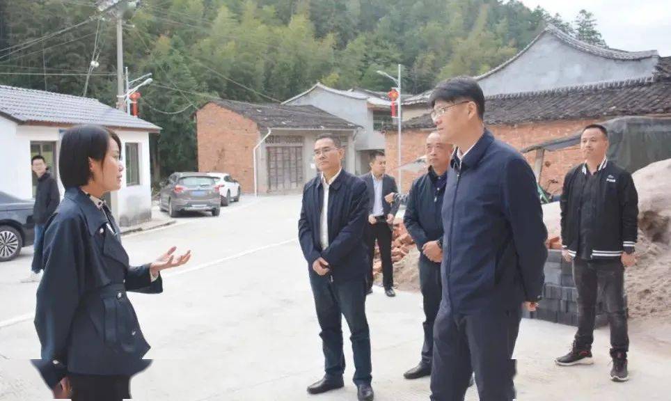 在杉洋镇,李彦一行前往蓝田书院,夏庄村,珠洋村等地, 与镇村干部深入