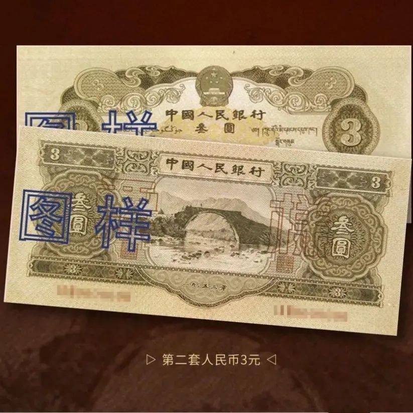 钱币日历——面额3元的人民币_金行家