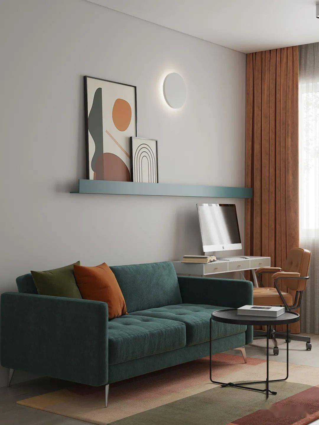 莫兰迪色儿童房设计,太美了!