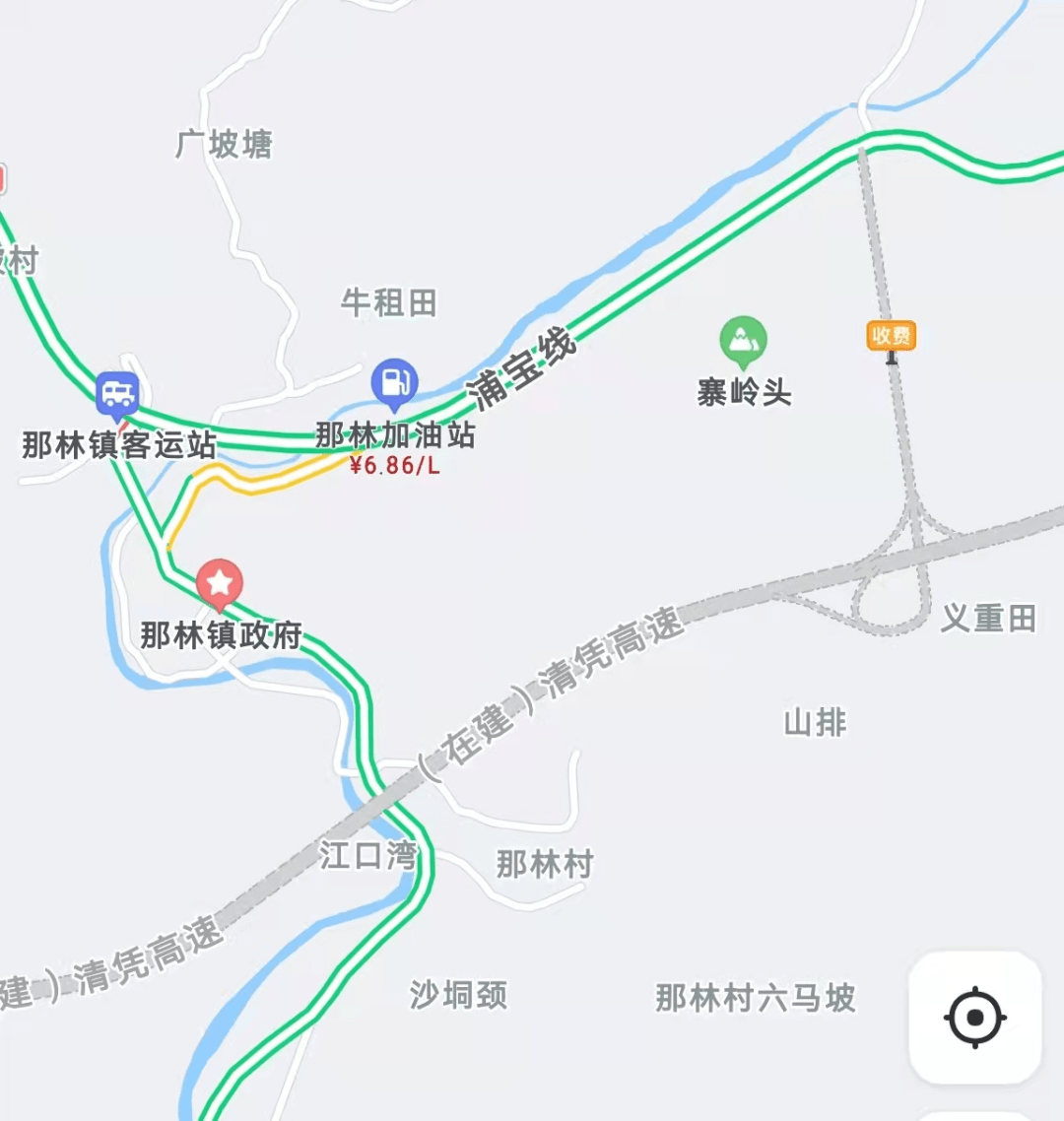 浦清高速公路博白那林段房屋征拆取得了重大突破已拆除6户