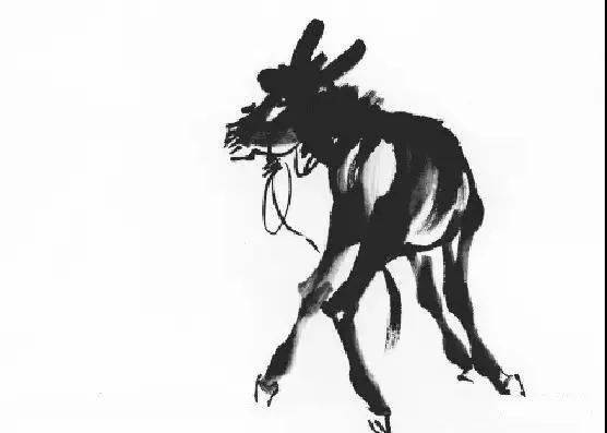 国画教程写意毛驴画法步骤