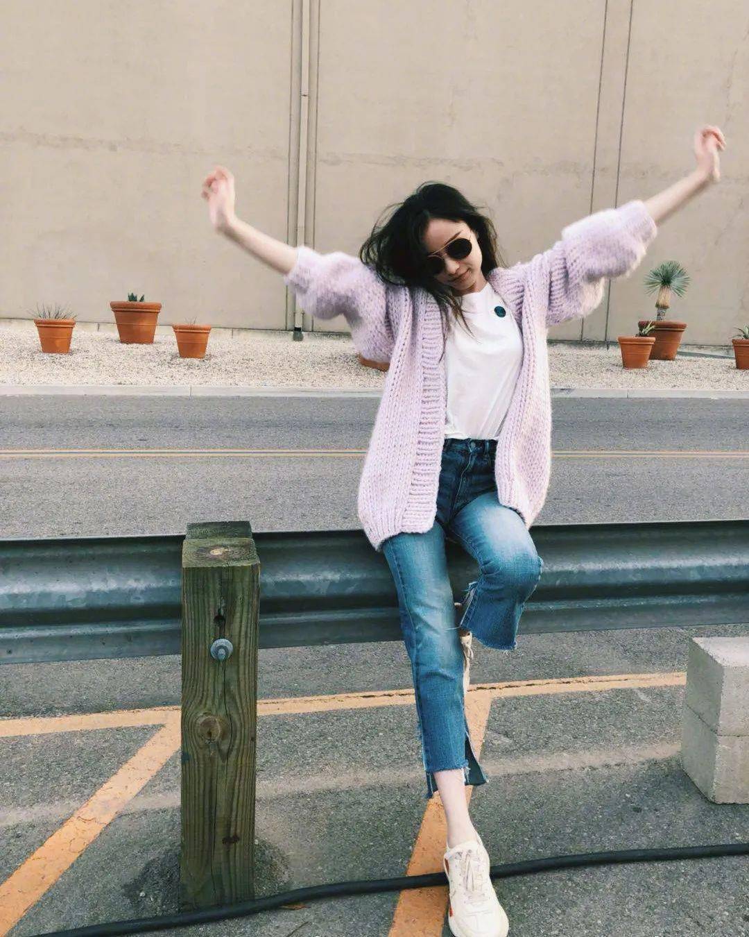 牛仔服 针织衫别收,趁着回温再美一波!