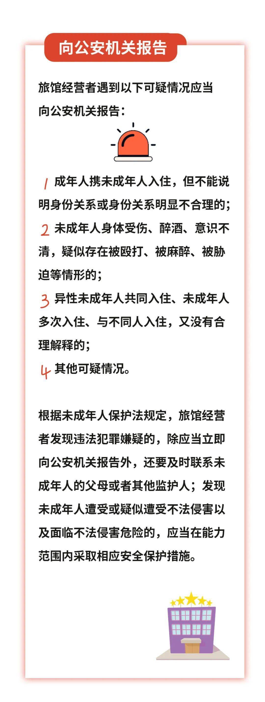 保护未成年人丨这5件事旅馆经营者必须要牢记