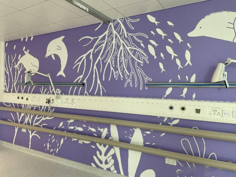 动物香港有家最不像医院的医院得奖无数，连画墙上的动物都得微笑