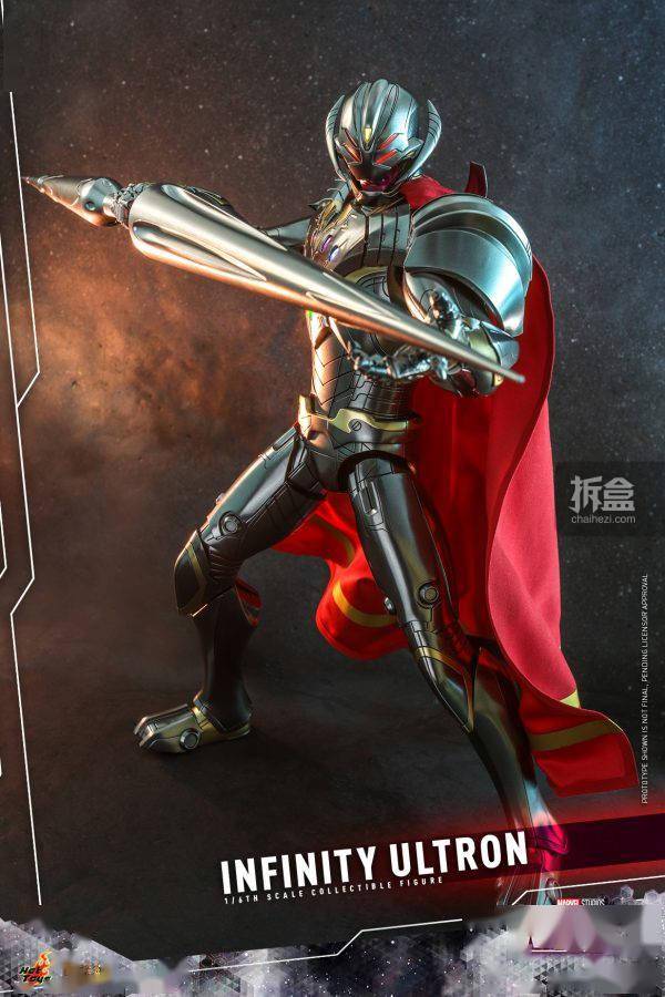 剧集|HOTTOYS TMS063D44 动画剧集 假如 无限奥创幻视 1/6可动人偶