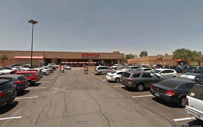 在南加州河滨县科罗纳市(corona)的好事多(costco)超市内,有一名