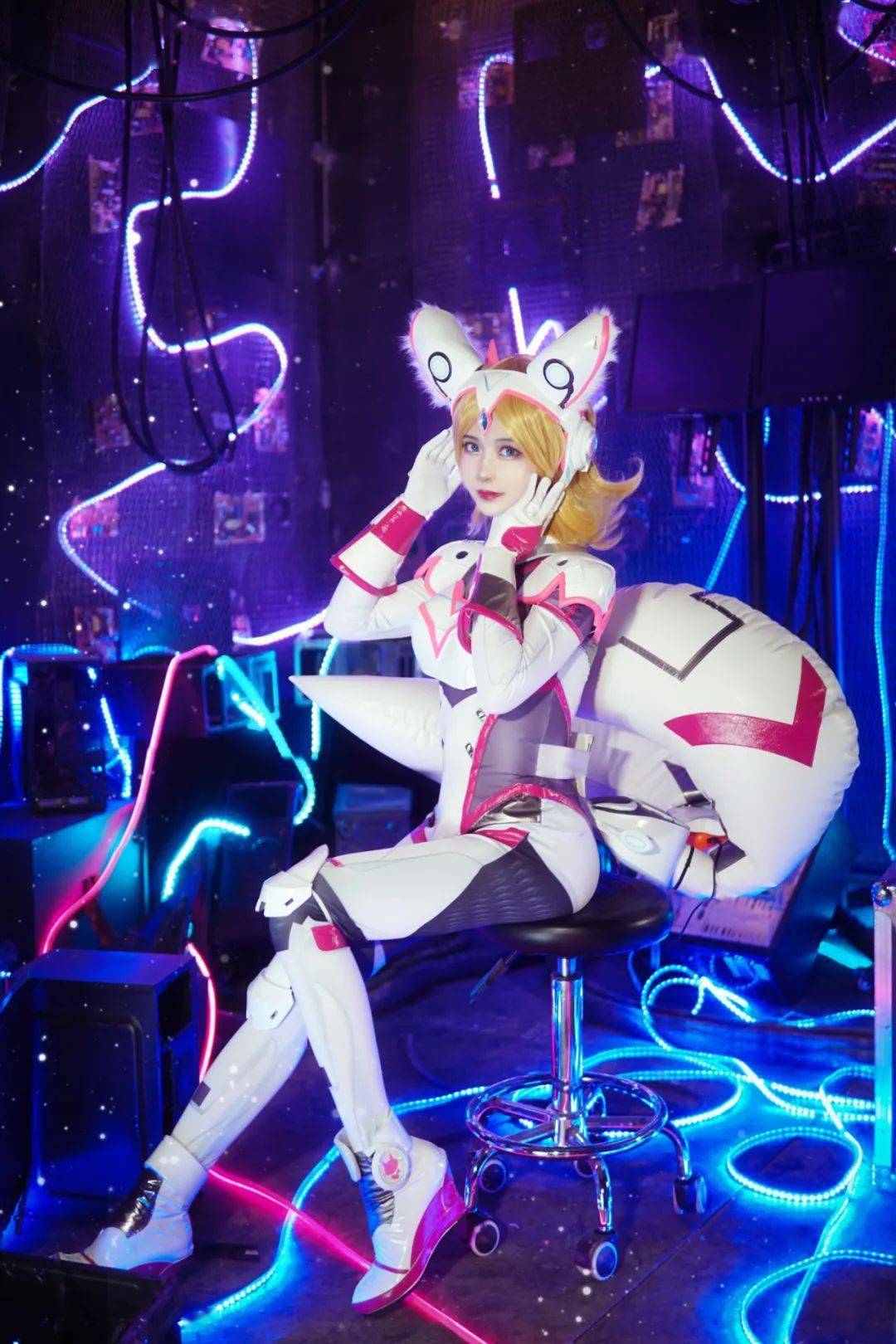 cosplay特辑丨王者荣耀妲己机甲cos