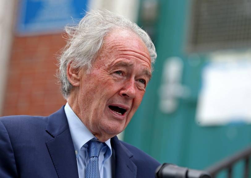 美国民主党参议员艾德·马基(图自波士顿先驱报)