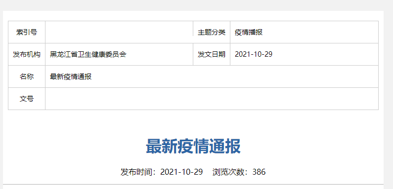 黑河|黑龙江新增本土确诊9例，均在黑河