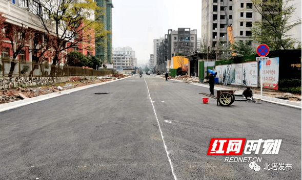 资兴路(魏源路—崀山路)是北塔区南北走向的城市支路,道路全长约430米