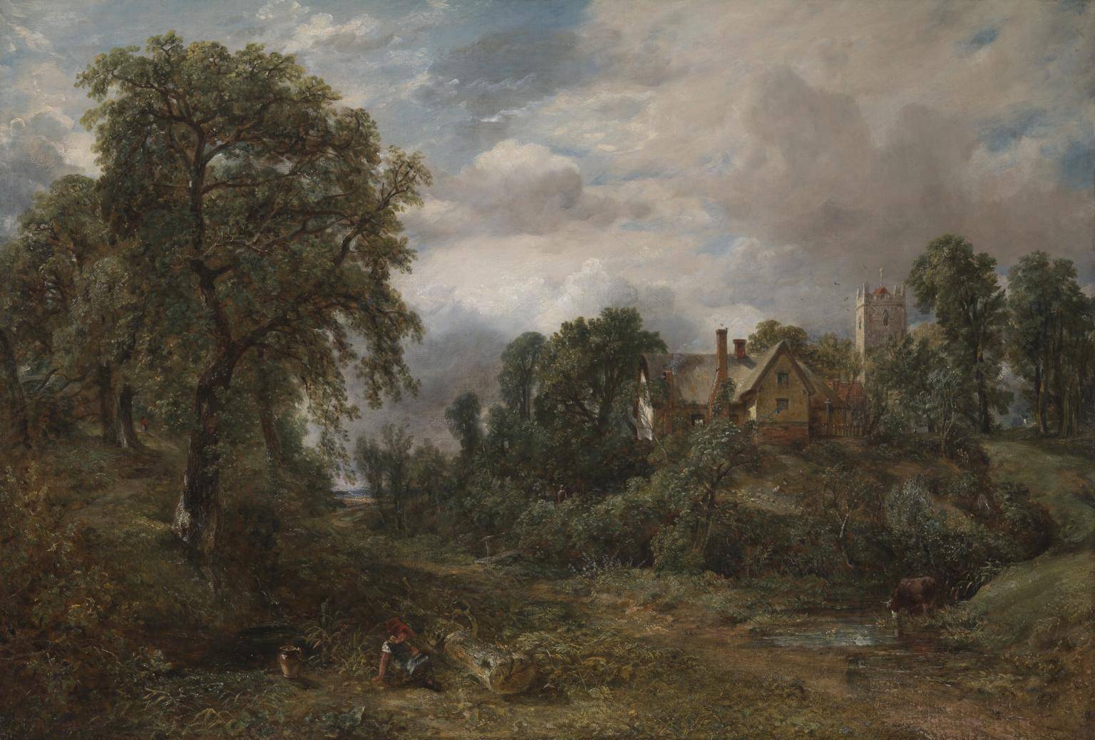 展览|康斯太勃尔晚年画作今起呈现：大自然的咆哮，内心的波动