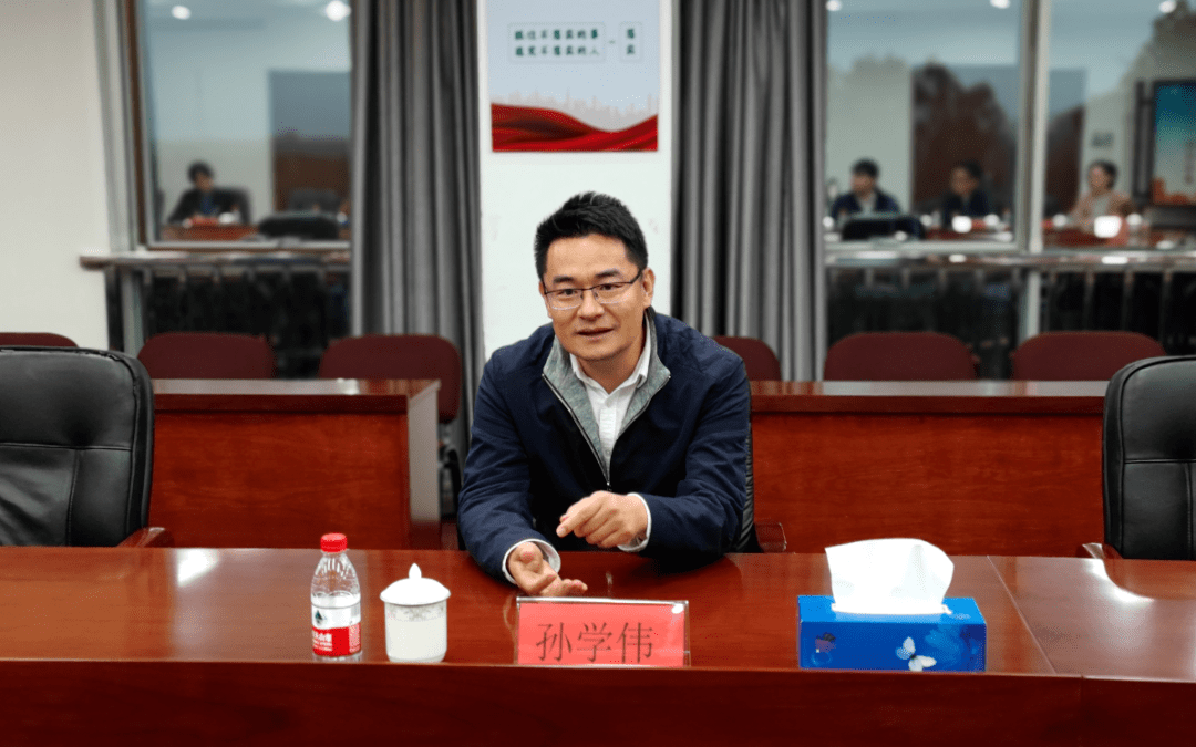 图文区委常委孙学伟到山东庄镇调研指导工作