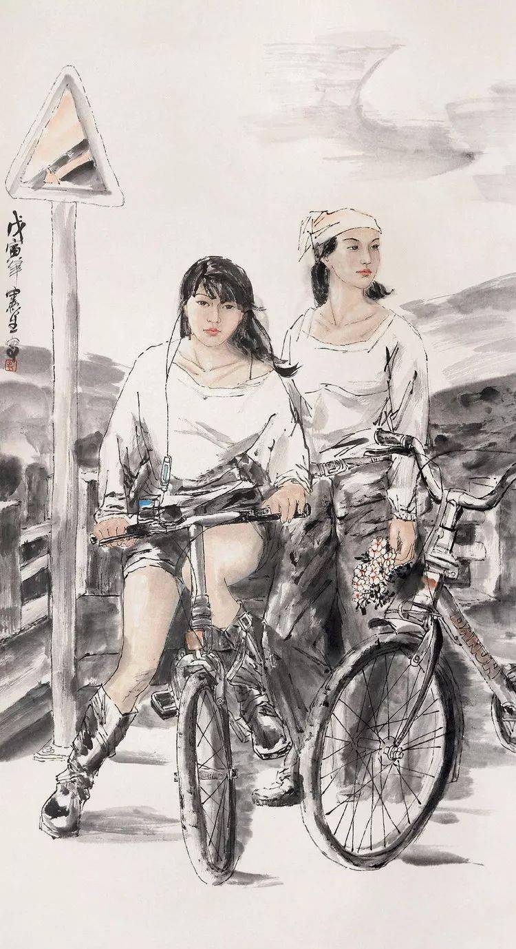 吴宪生:世间一切生物,唯人的表情变化最为丰富_人物画