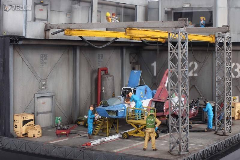 资讯|模玩资讯：Man哆Sai制作 1/35核心战机场景