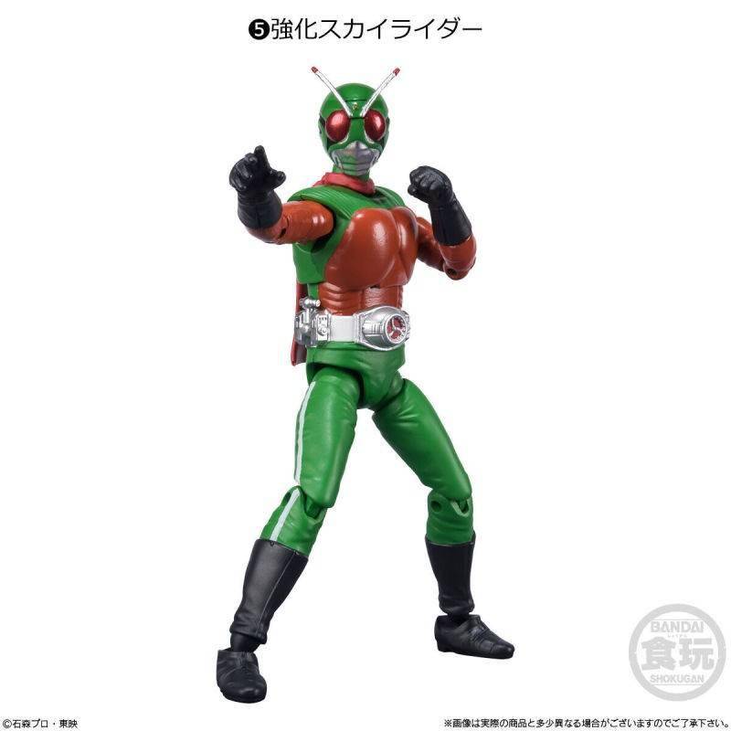 零件|模玩资讯：DRIVE & SKY RIDER 豪华 8 种类 SHODO-X 假面骑士15