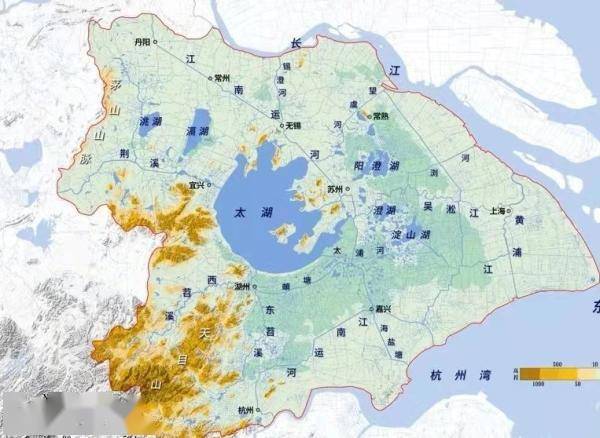 第一部分:太湖流域的地形特征,上海地区的成陆过程