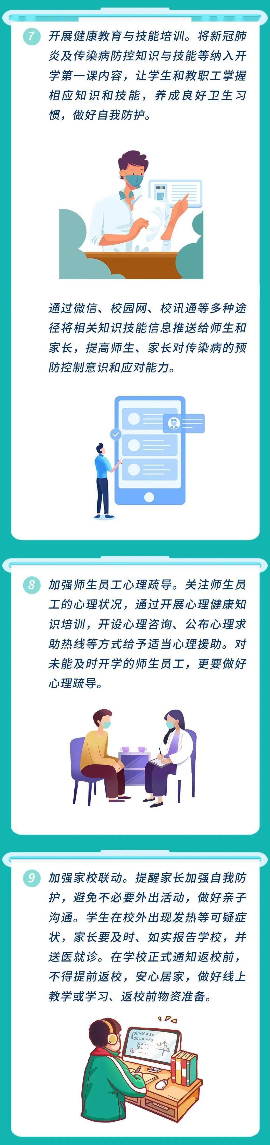 防控|中小学校防控新冠肺炎疫情要做好这些事