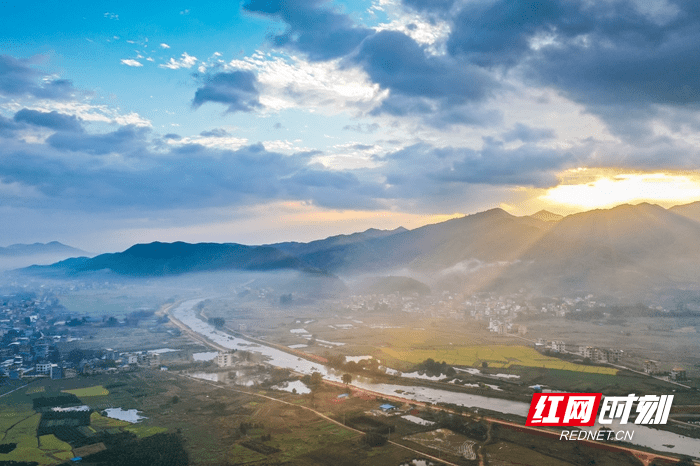 河流|湖南蓝山：深秋晨韵