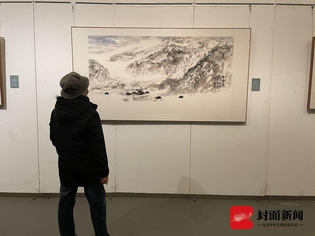 从贡嘎山到雪宝顶，天津观众和四川雪山只隔着一个美术馆的距离