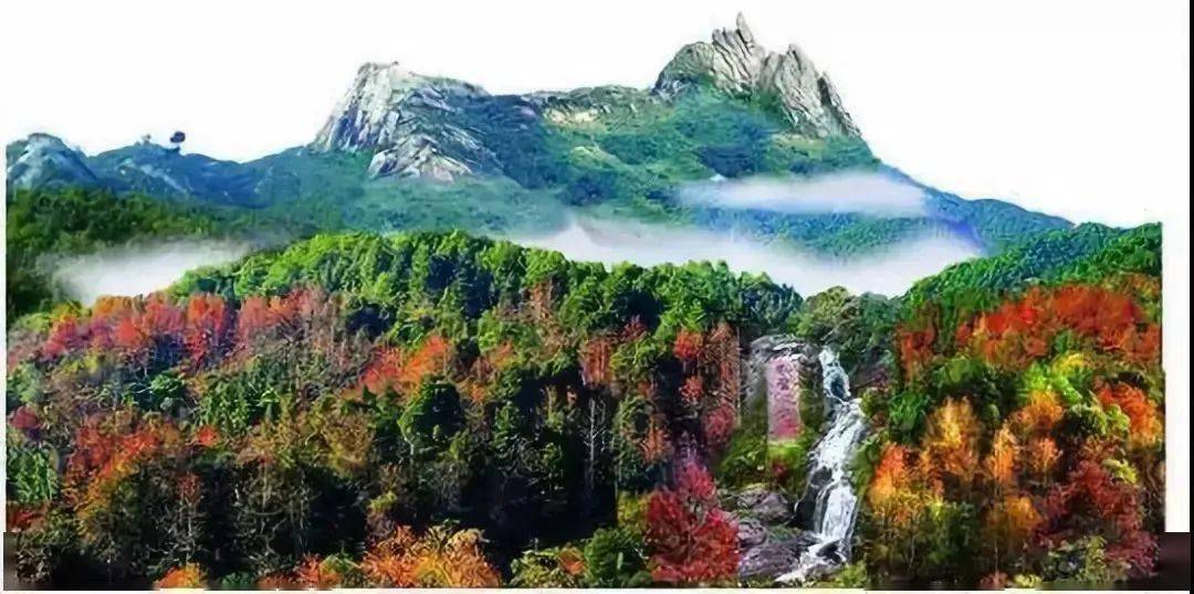 云髻山仿若置身画卷这个冬季一起去看红叶吧