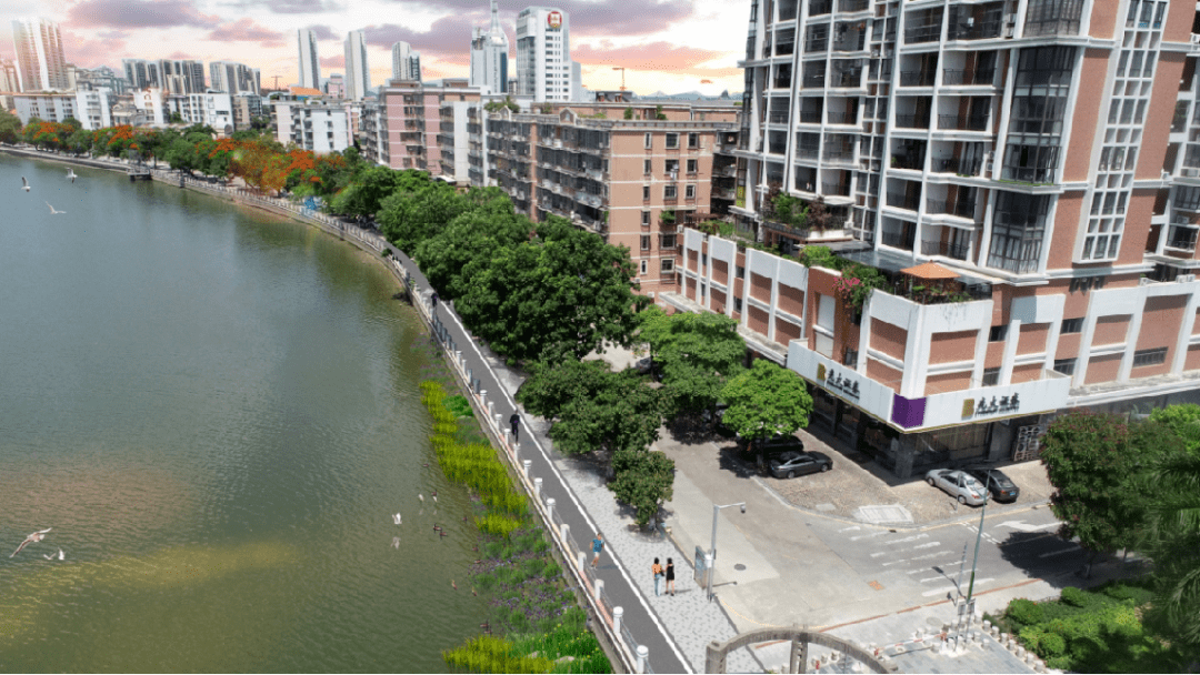 (长沙段——标准段效果图)潭江水口段碧道潭江水口碧道位于开平市水口