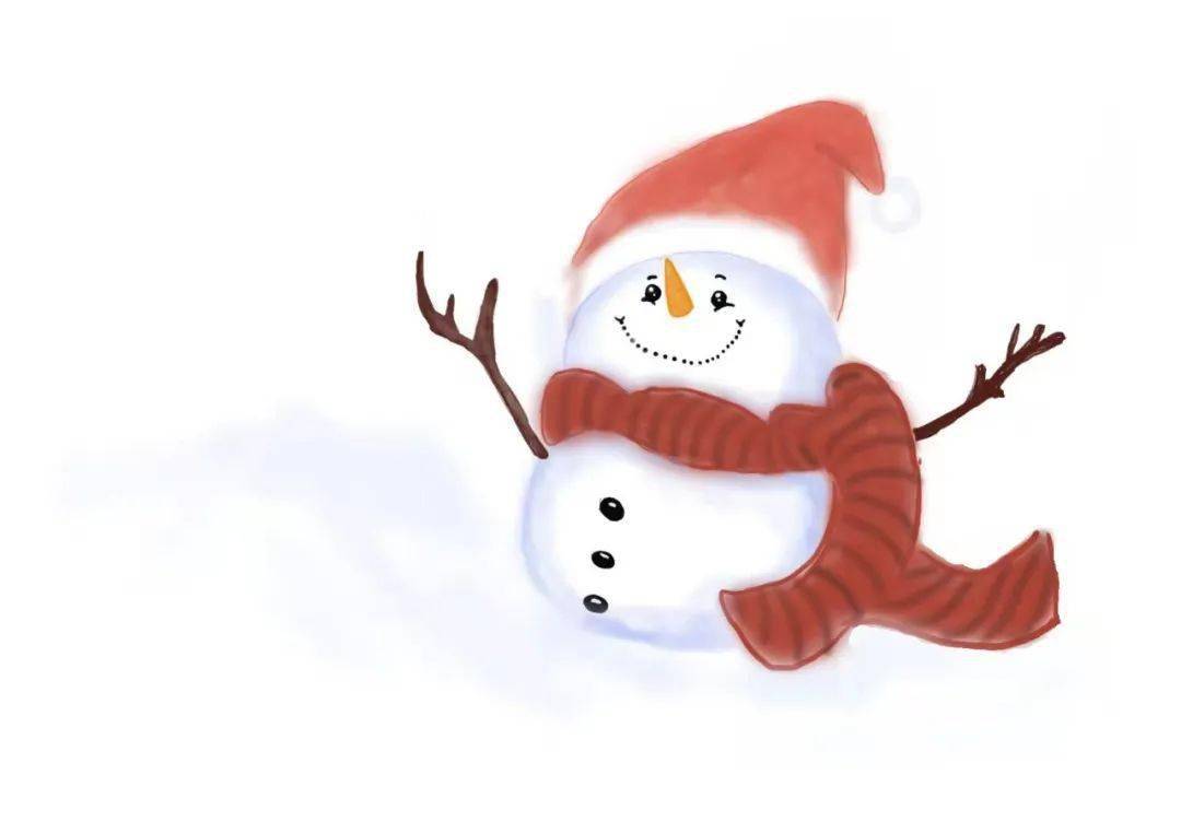 漫天飞花|2021大外第一场雪!_初雪