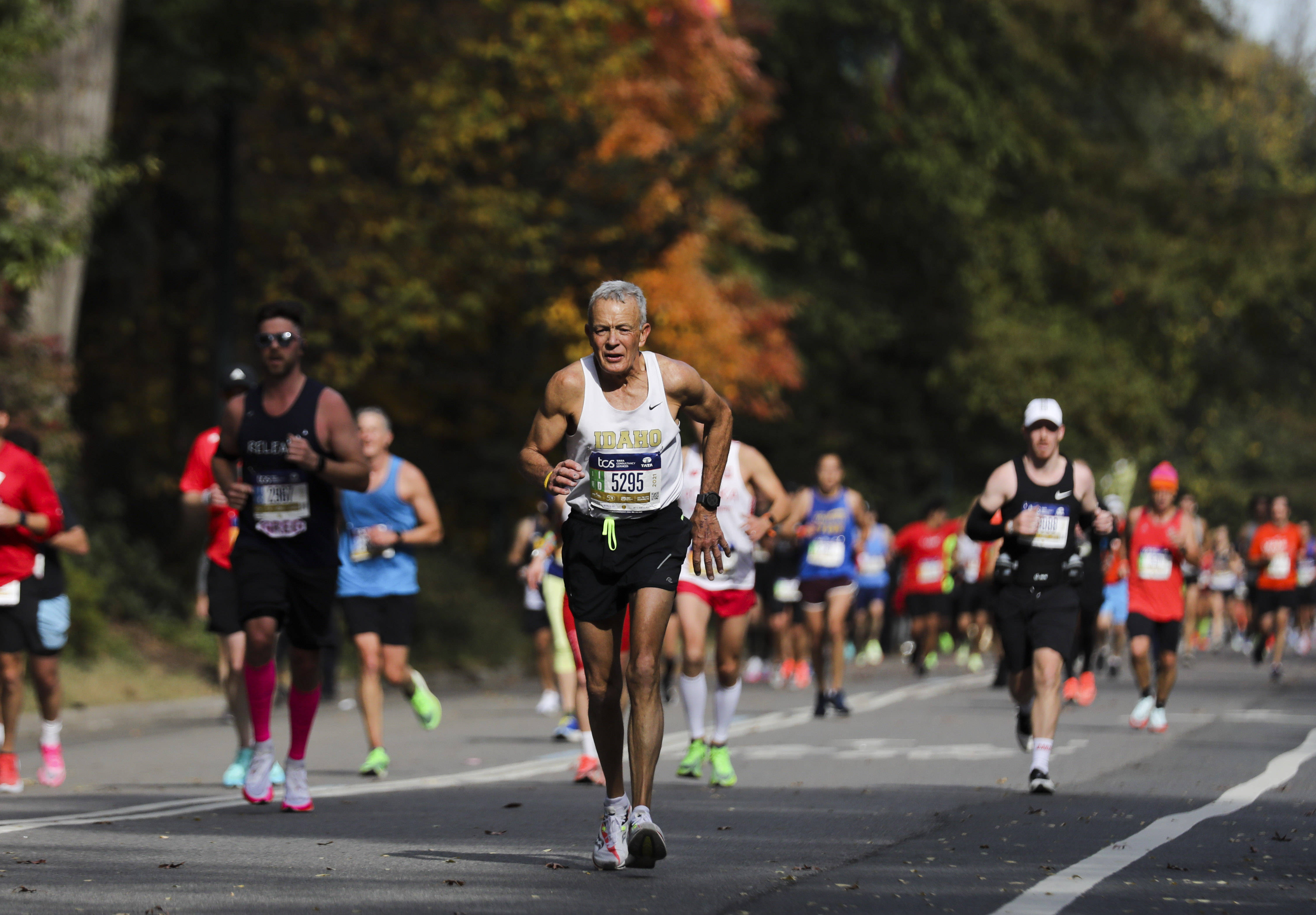 2021纽约马拉松赛举行