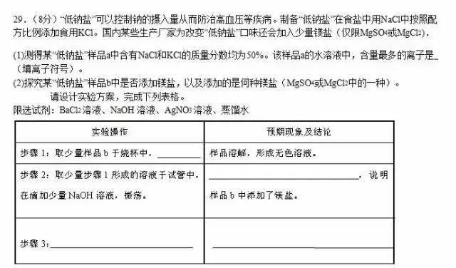 实验|初中化学四大压轴题答题技巧（选择、推断、实验、计算题）