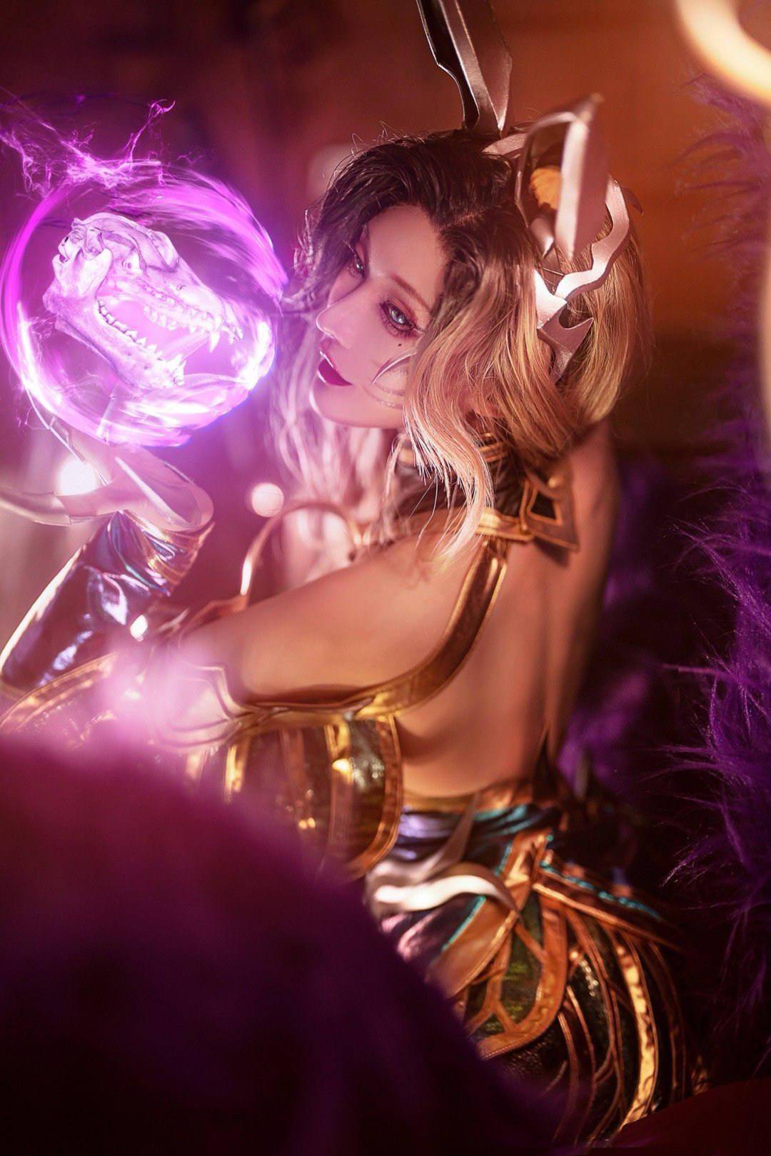 对象|《英雄联盟》魔女阿狸cosplay