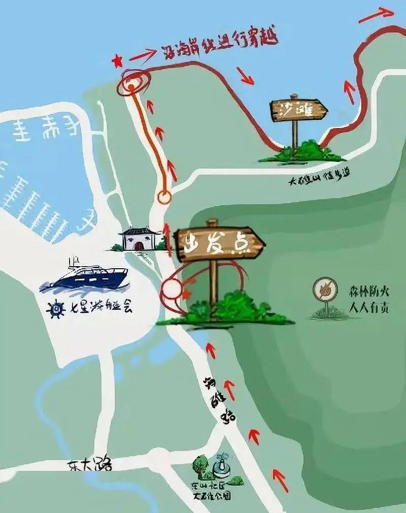 深圳驢友114號觀山閱海之桔釣沙