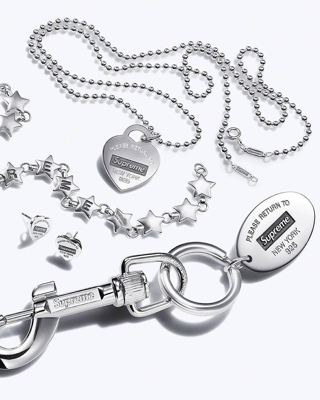 系列Supreme x Tiffany & Co. 系列正式发布