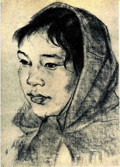 中央美院教授钱绍武素描欣赏