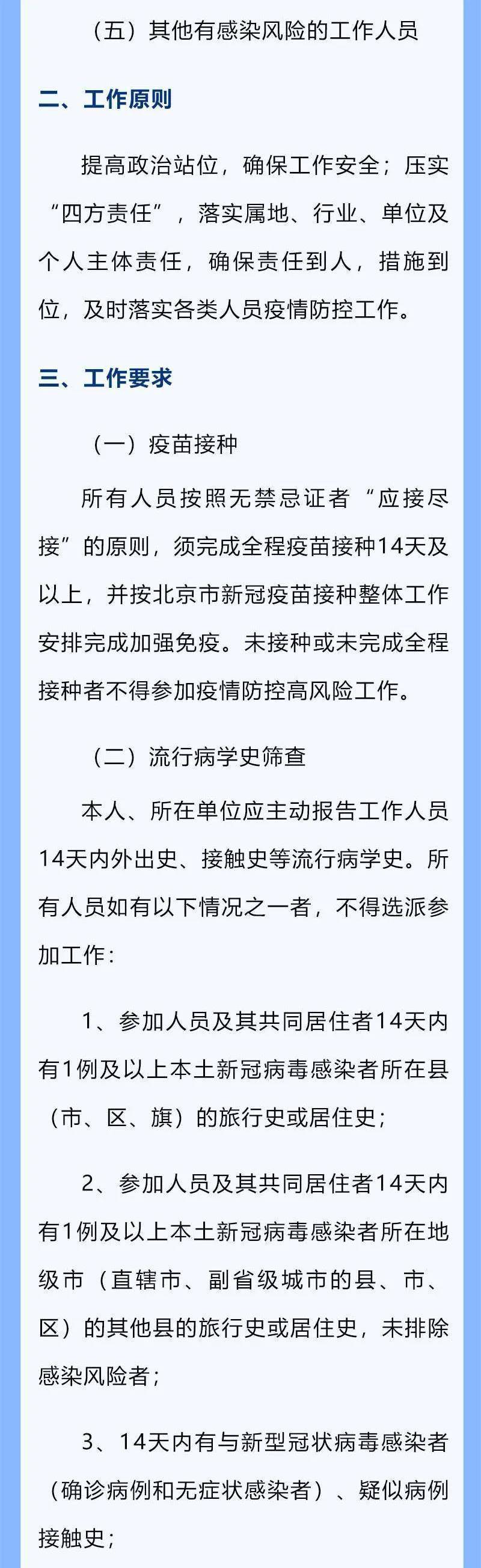 来源|北京发布疫情防控高风险工作人员管理指引